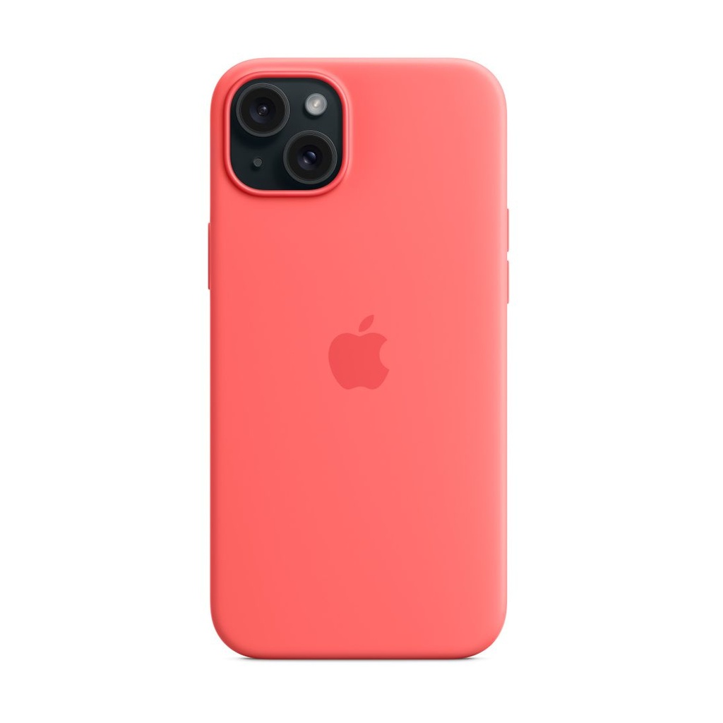 IPHONE 15 PLUS SI CASE GUAVA