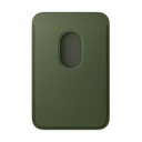 IPHONE FINEWOVEN WALLET MOSS