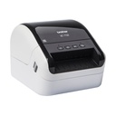 Impresora de Etiquetas Brother QL-1100C/ Térmica/ Ancho etiqueta 103mm/ USB/ Blanca y Negra