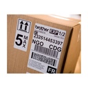 Impresora de Etiquetas Brother QL-1100C/ Térmica/ Ancho etiqueta 103mm/ USB/ Blanca y Negra