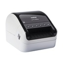 Impresora de Etiquetas Brother QL-1110NWBC/ Térmica/ Ancho etiqueta 103mm/ USB-WIFI-Bluetooth-Ethernet/ Blanca y Negra