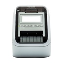 Impresora de Etiquetas Brother QL-820NWBC/ Térmica/ Ancho etiqueta 62mm/ USB-Bluetooth-WiFi-Ethernet/ Blanca y Negra