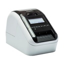 Impresora de Etiquetas Brother QL-820NWBC/ Térmica/ Ancho etiqueta 62mm/ USB-Bluetooth-WiFi-Ethernet/ Blanca y Negra