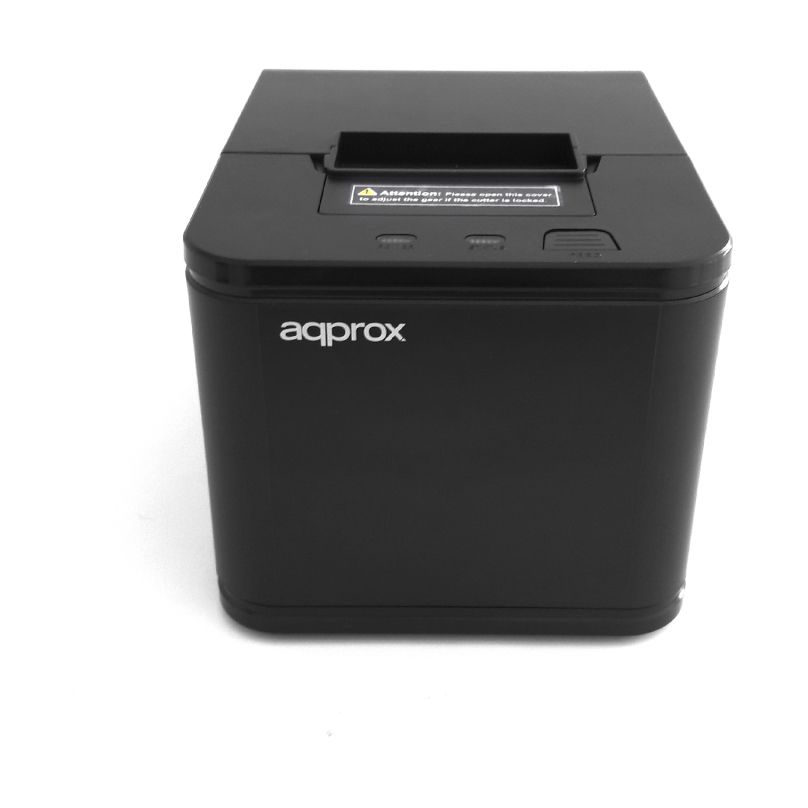 Impresora de Tickets Approx appPOS58AU/ Térmica/ Ancho papel 58mm/ USB/ Negra