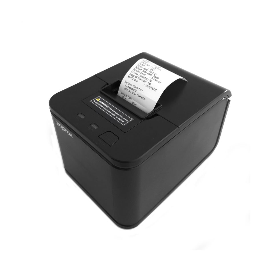Impresora de Tickets Approx appPOS58AU/ Térmica/ Ancho papel 58mm/ USB/ Negra