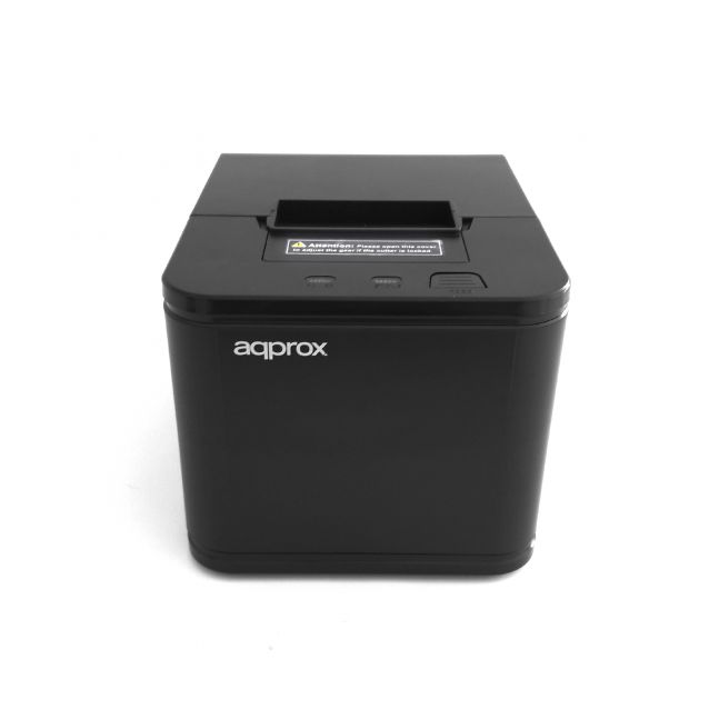 Impresora de Tickets Approx appPOS58MU/ Térmica/ Ancho papel 58mm/ USB/ Negra