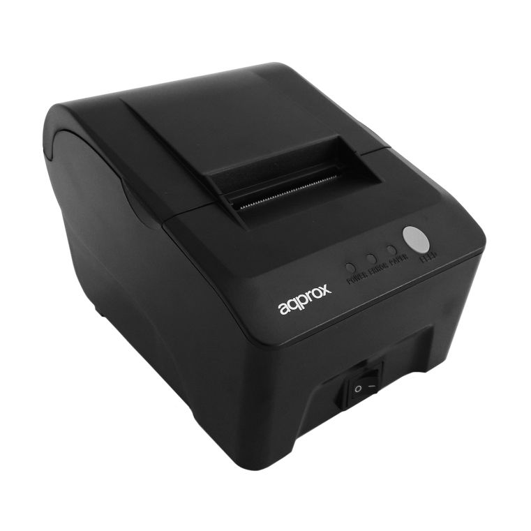 Impresora de Tickets Approx appPOS58MU/ Térmica/ Ancho papel 58mm/ USB/ Negra