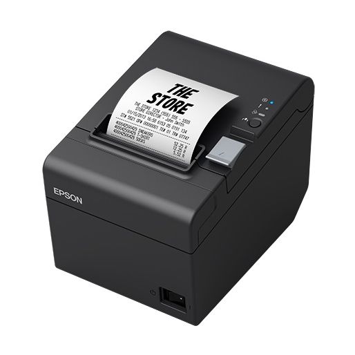 Impresora de Tickets Epson TM-T20III/ Térmica/ Ancho papel 80mm/ USB-RS232/ Negra