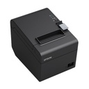 Impresora de Tickets Epson TM-T20III/ Térmica/ Ancho papel 80mm/ USB-RS232/ Negra