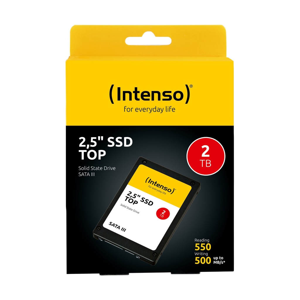 Intenso 3812470, 2 TB, 2.5", 550 MB/s, 6 Gbit/s