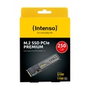 Intenso 3835440 Premium SSD 250GB PCIe Gen 3x4