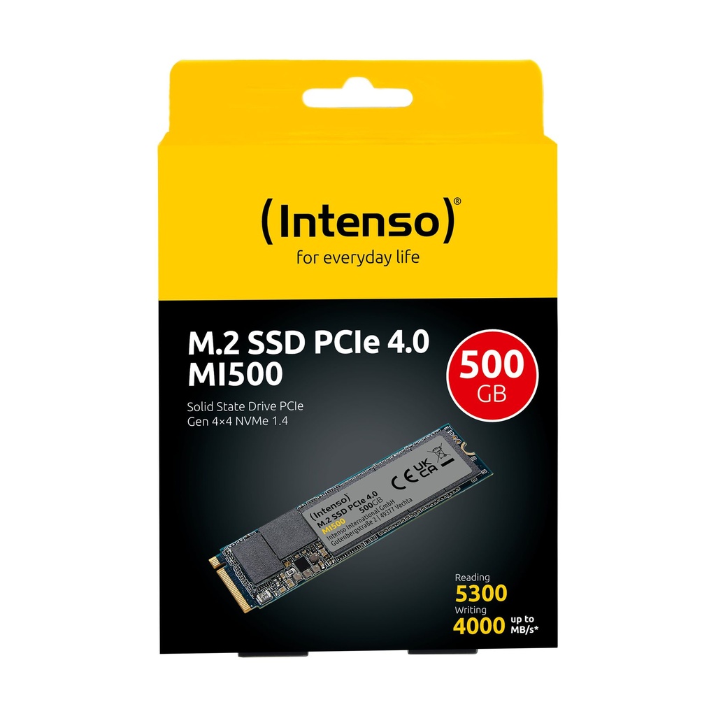 Intenso 3836450, 500 GB, M.2, 5300 MB/s