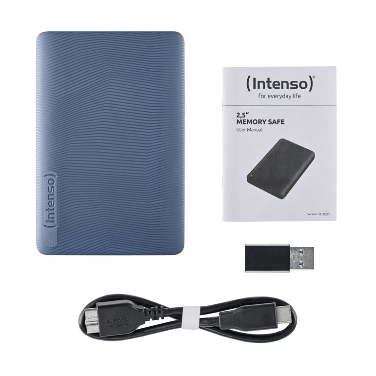 Intenso HDD Externo 6029565 1TB 2.5" USB 3.2 Azul