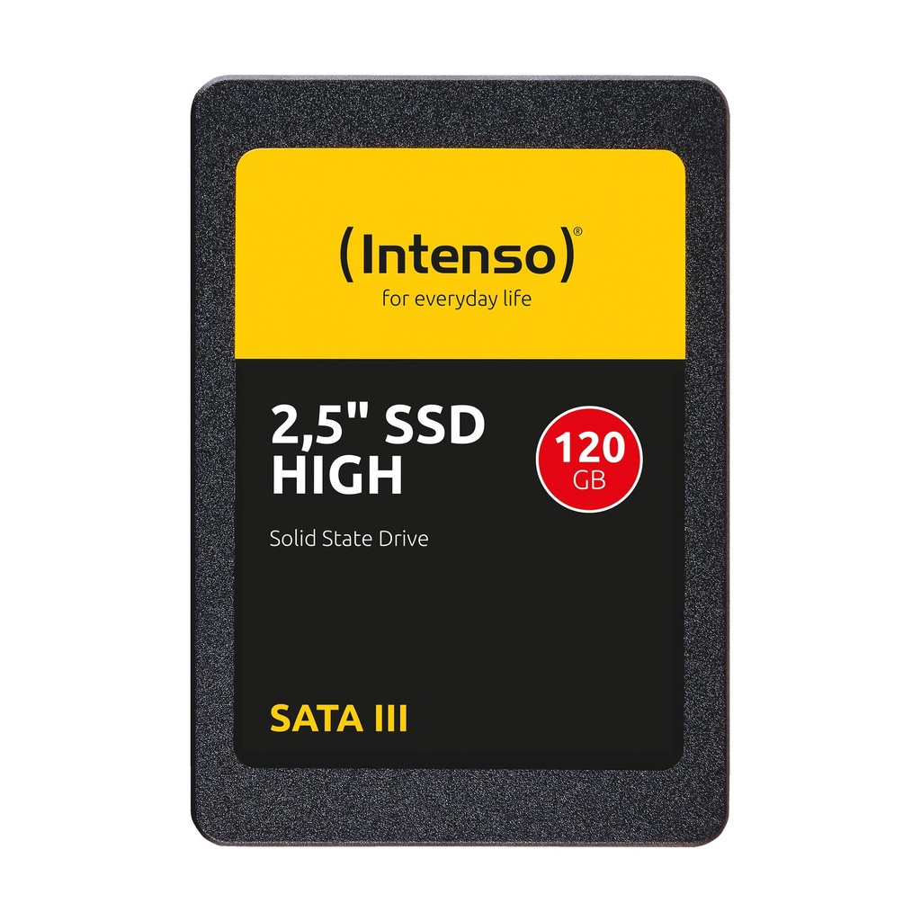 Intenso High, 120 GB, 2.5", 520 MB/s, 6 Gbit/s