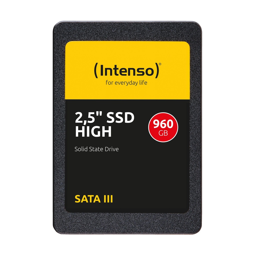Intenso High, 960 GB, 2.5", 520 MB/s, 6 Gbit/s