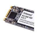 Intenso Top, 512 GB, M.2, 520 MB/s, 6 Gbit/s