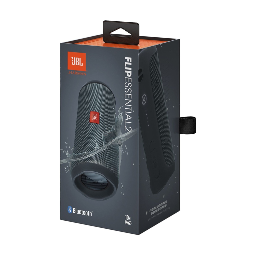 JBL Flip Essential 2 Bluetooth Lautsprecher Black, Universal, JBLFLIPES2