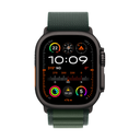Apple Watch Ultra 2 GPS + Cellular 49mm Titanio Negro con Correa Alpine Loop Verde Oscuro - Talla M
