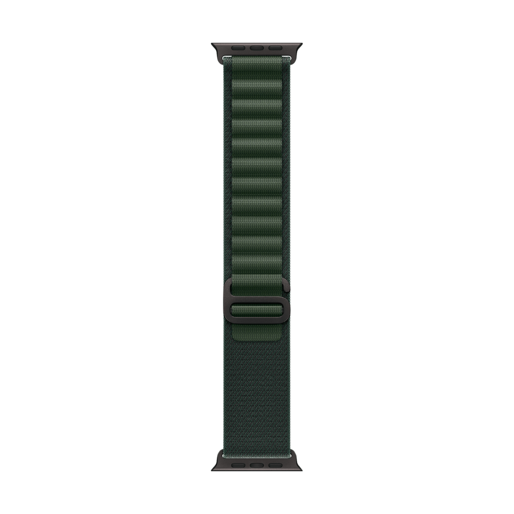 Apple Watch Ultra 2 GPS + Cellular 49mm Titanio Negro con Correa Alpine Loop Verde Oscuro - Talla M
