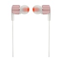 JBL Tune T210 In Ear Headset mit Mikrofon Rose Gold, JBLT210RGD