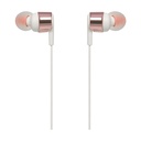 JBL Tune T210 In Ear Headset mit Mikrofon Rose Gold, JBLT210RGD