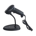 Lector de Código de Barras 1D Approx appLS11AS/ USB/ Incluye Soporte