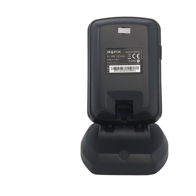 Lector de Código de Barras 1D-2D-QR Approx appLS07DESK/ USB