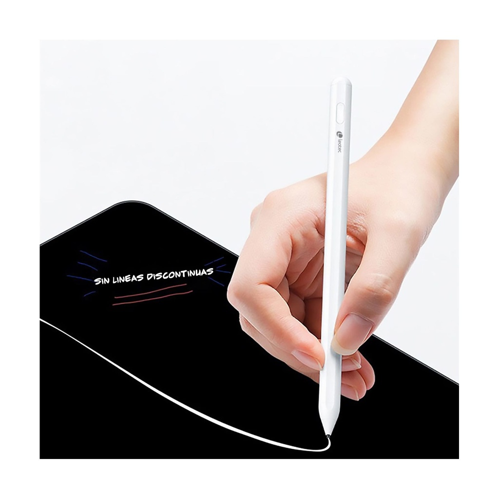 Lápiz Electrónico Leotec LESTP04W Stylus ePen Plus para Android, Apple y Windows/ Blanco