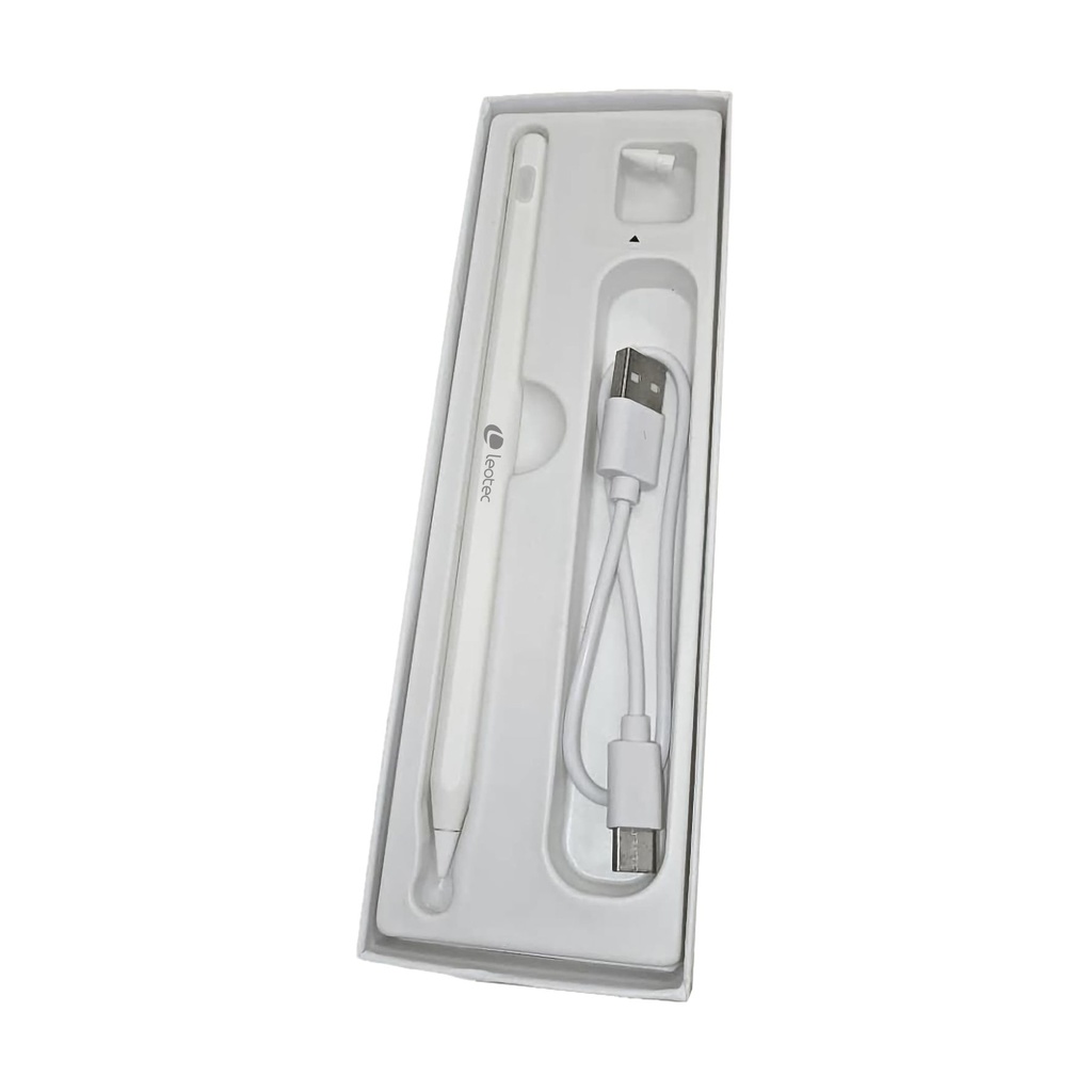 Lápiz Electrónico Leotec LESTP06W Stylus ePen UltraTouch para iPad 2018 o superior/ Blanco