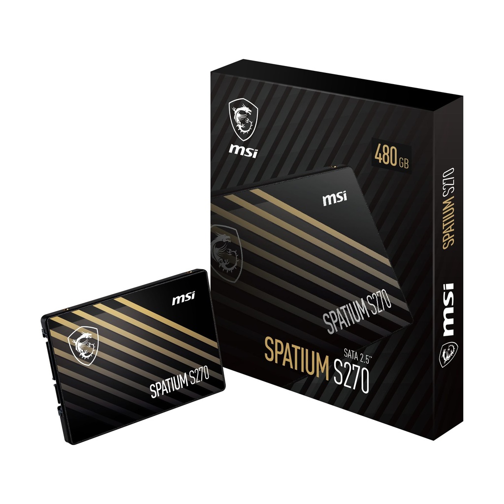MSI SSD Spatium S270 480Gb 2.5" Sata 3 6Gbps