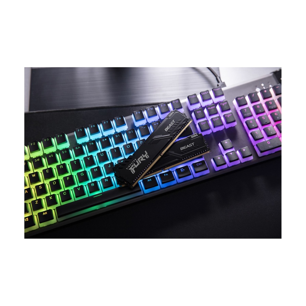 Kingston FURY Beast 16GB/ DDR4/ 3200MHz/ 1.35V/ CL16/ DIMM RAM Memory