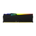 Memoria RAM Kingston FURY Beast RGB 16GB/ DDR5/ 5600MHz/ 1.25V/ CL40/ DIMM