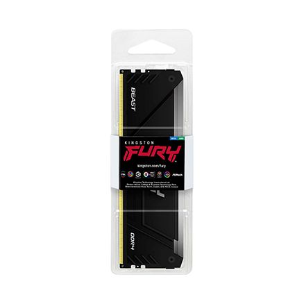 Kingston FURY Beast RGB 32GB/ DDR4/ 3200MHz/ 1.35V/ CL16/ DIMM RAM Memory