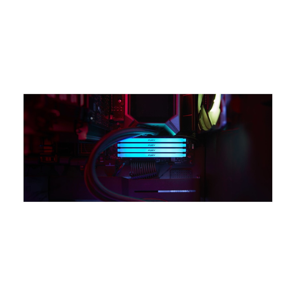 Kingston FURY Beast RGB 32GB/ DDR4/ 3200MHz/ 1.35V/ CL16/ DIMM RAM Memory