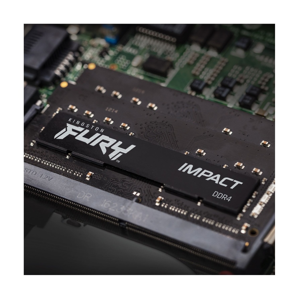 Kingston FURY Impact 16GB/ DDR4/ 3200MHz/ 1.2V/ CL20/ SODIMM RAM Memory