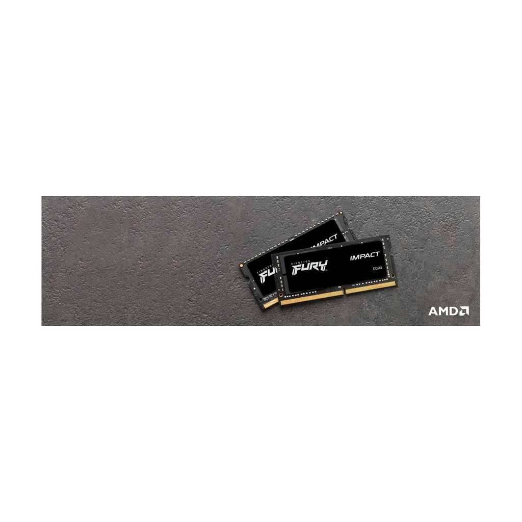 Kingston FURY Impact 16GB/ DDR4/ 3200MHz/ 1.2V/ CL20/ SODIMM RAM Memory