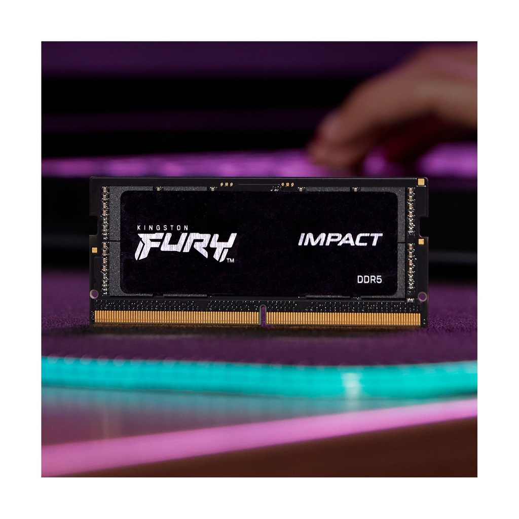 Kingston FURY Impact 16GB/ DDR5/ 5600MHz/ 1.1V/ CL40/ SODIMM RAM Memory