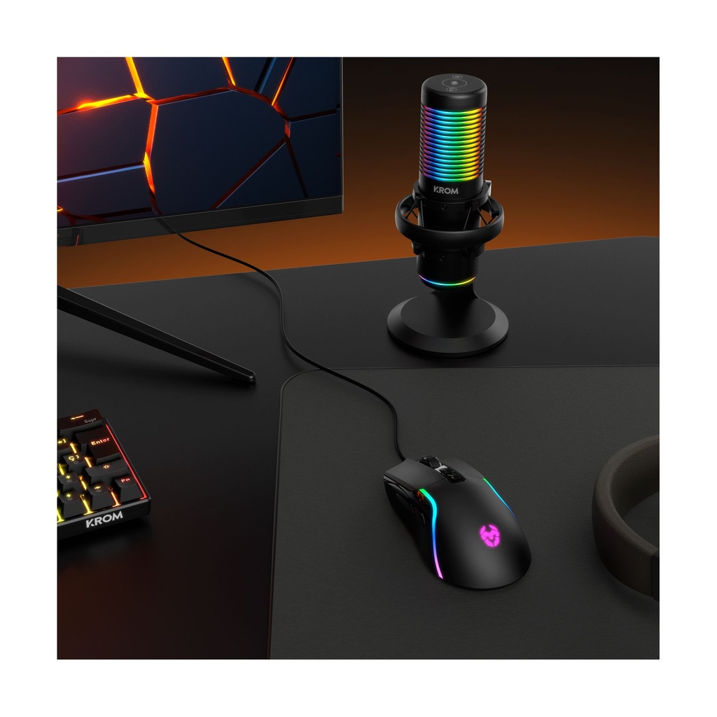 Krom Kaze Microphone/ USB 2.0/ Jack 3.5