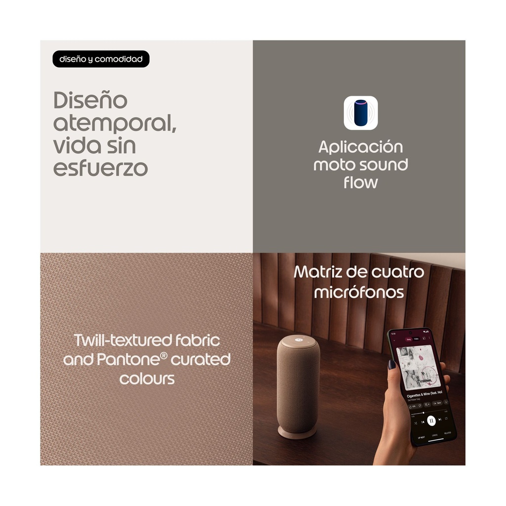 Motorola Sound Flow, warm taupe