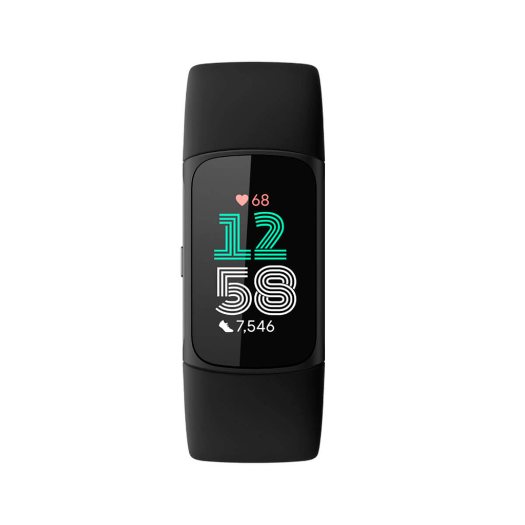 Fitbit Charge 6 Negro (Obsidian Black) y Cuerpo de Aluminio Negro