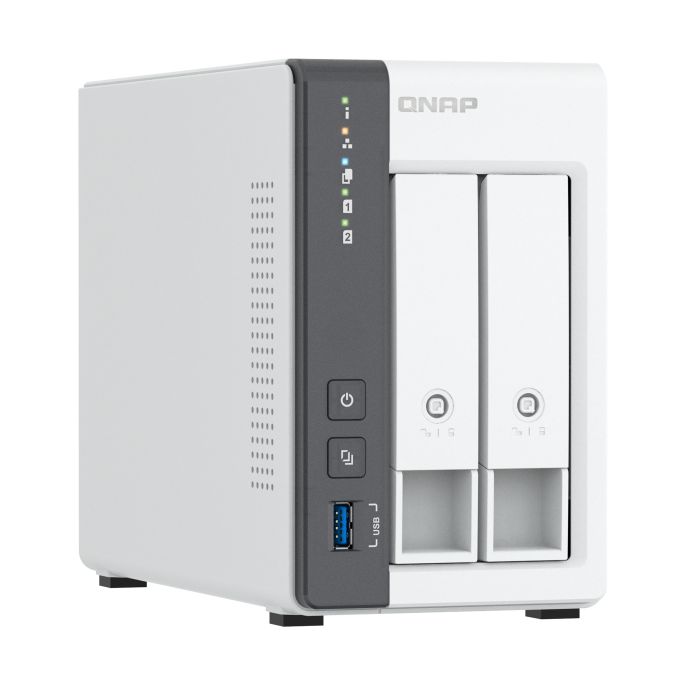 NAS QNAP TS-216G/ 2 Bahías 3.5"- 2.5"/ 4GB DDR4/ Formato Torre