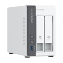 NAS QNAP TS-216G/ 2 Bahías 3.5"- 2.5"/ 4GB DDR4/ Formato Torre