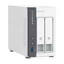 NAS QNAP TS-216G/ 2 Bahías 3.5"- 2.5"/ 4GB DDR4/ Formato Torre