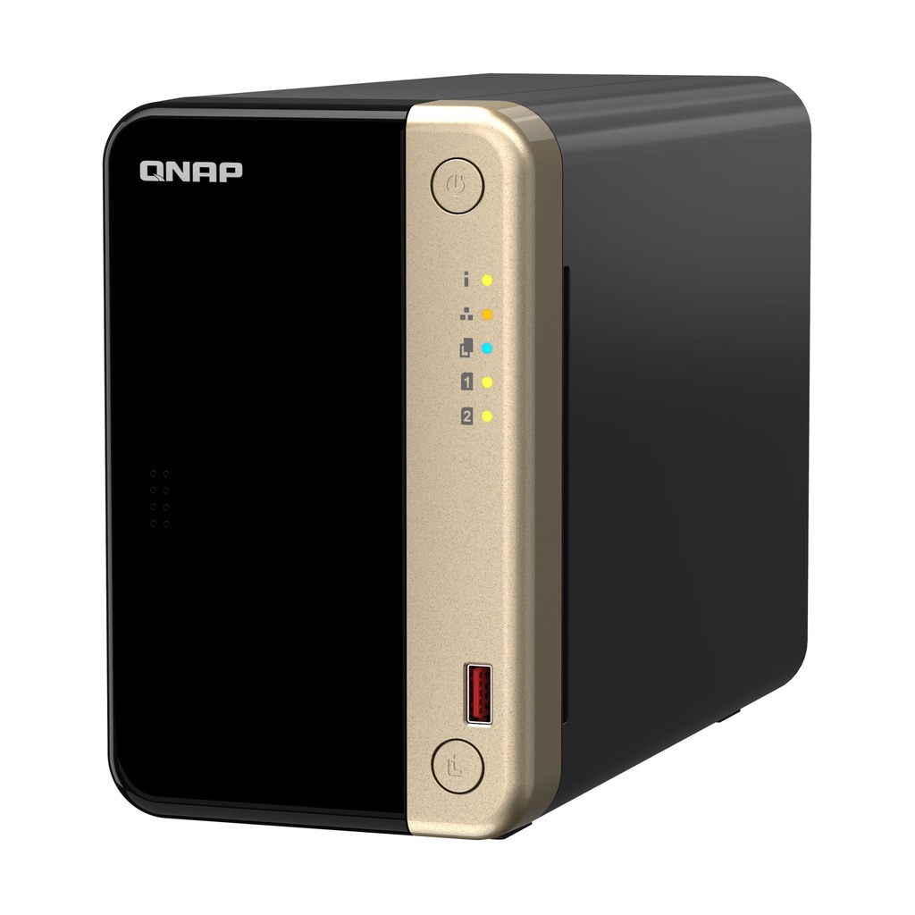 NAS QNAP TS-264-8G/ 2 Bahías 3.5"- 2.5"/ 8GB/ Formato Torre