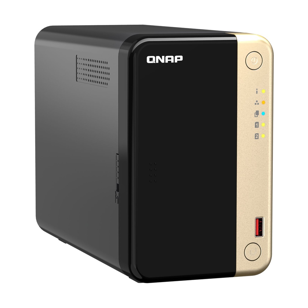 NAS QNAP TS-264-8G/ 2 Bahías 3.5"- 2.5"/ 8GB/ Formato Torre