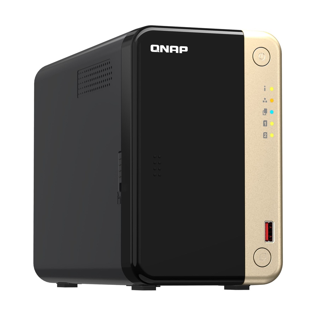 NAS QNAP TS-264-8G/ 2 Bahías 3.5"- 2.5"/ 8GB/ Formato Torre
