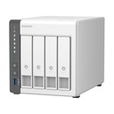NAS QNAP TS-433-4G/ 4 Bahías 3.5"- 2.5"/ 4GB/ Formato Torre