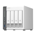 NAS QNAP TS-433-4G/ 4 Bahías 3.5"- 2.5"/ 4GB/ Formato Torre