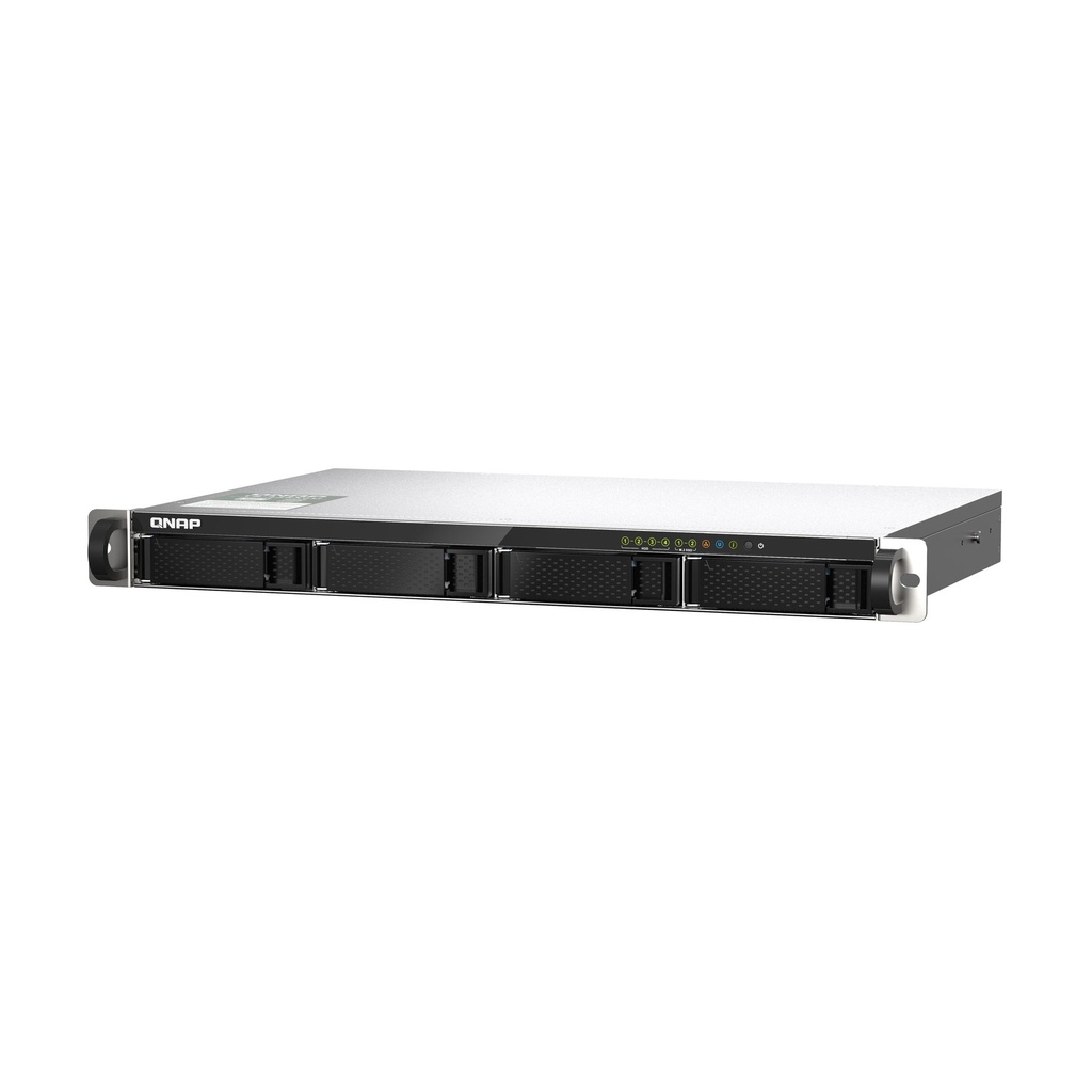 NAS QNAP TS-435XEU/ 4 Bahías 3.5"- 2.5"/ 4GB DDR4/ Formato Rack 1U