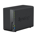NAS Synology Diskstation DS223/ 2 Bahías 3.5"- 2.5"/ 2GB DDR4/ Formato Torre